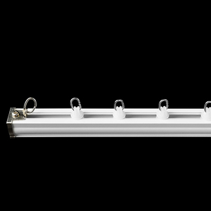 IKSUN Heavy-Duty S-Fold Siding Track Set Modern Design Aluminum Alloy Curtain Rail for Home Decor and Window Application - Product Image 4