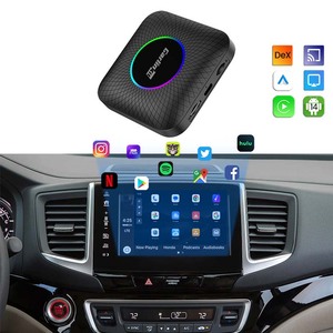 Carlinkit Cpc200 Tbox Ambient 128GB Android 14 SM6225 ดองเกิลไร้สาย Carplay Mirrorlink 6-in-1 กล่องทีวี Ai สำหรับ Youtube Netflix - Product Image 1