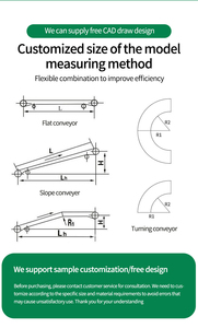 <b>Small</b> Portable Belt Conveyor For Home Business <b>Small</b> Scale Production Easy Operation Low Cost Mini Belt Conveyor - Product Image 4