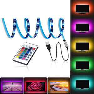 <strong>TV</strong> Backlight Kit USB <strong>Led</strong> Strip <strong>Light</strong> RGB High Brightness 1M 2M 3M 4M 5M 5050 DC5V IP44 Flexible Smart <strong>Led</strong> Strip <strong>Lights</strong> - Product Image 2