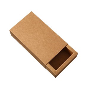 Fuyu Folding <b>Cardboard</b> <b>Box</b> 250gms Kraft Paper Packaging Gift <b>Box</b> Custom Logo Printing Small Batch Available - Product Image 3