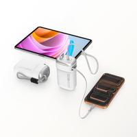 Power Bank Charger Portabel Berkualitas Tinggi 20000mAh dengan Pengisian Cepat PD45W dan Kabel Retraktil untuk iPad dan iPhone