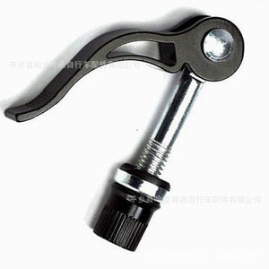 Abrazadera de liberación rápida para sillín de bicicleta, de aluminio, 8 mm x 60 mm, con tuerca de bloqueo, ajuste universal, multicolor - Product Image 4