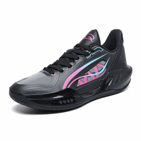 Offre Spéciale chaussures de course à la mode antidérapantes chaussures de sport pour hommes amorti chaussures de basket-ball respirantes
