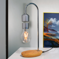 Lampe de table flottante magnétique directe d'usine, lampe flottante, lumière lévitante pour cadeau et décoration avec chargeur sans fil