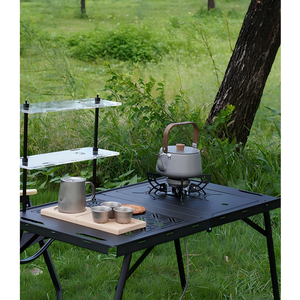 Réchaud à gaz portable KZ01, coupe-vent, pliable, brûleur au butane, mini réchaud d'extérieur pour les voyages, la randonnée et la survie - Product Image 6