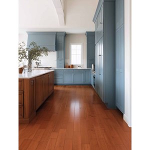 Golden Teak <b>Engineered</b> HDF Bamboo <b>Flooring</b> 1220 X 130 X 10.5 mm Indoor Decking Waterproof Nail Installation 18mm Charcoal - Product Image 1