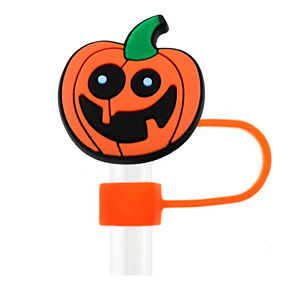 Embouts de paille anti-poussière réutilisables en silicone personnalisés pailles à boire bouchon fleur <span class=keywords><strong>marguerite</strong></span> paille Topper Charms Cover Tumbler Topper - Product Image 4