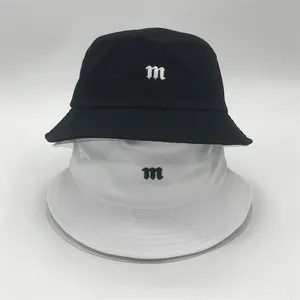 Özel 3D nakış logosu pamuk şapka, erkekler ve kadınlar için moda balıkçı şapkası