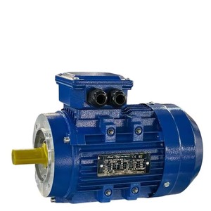 0.25KW 0.34HP 380V 50HZ/60HZ Three-Phase Aluminium Housing Capacitor Asynchronous AC Induction Motor IE2 Efficiency Flange Type - Product Image 1