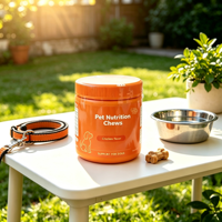 Comprimés à mâcher nutritionnels pour chiens OEM, collations nutritives, formule nutritionnelle pour animaux de compagnie, saveurs personnalisables, fabricant d'aliments pour animaux