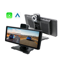 Écran intelligent portable 10,26 pouces avec Carplay et Android Auto, double objectif, écran tactile USB, fabricant OEM - Vente Flash