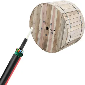 优质6芯12芯96芯Adss光缆fibra optica adss光缆每公里价格