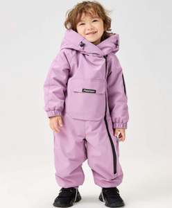 Custom Winter Unisex Solid Deep Pile Fleece Pramsuit Hooded Warm <b>Zipper</b> Footie Snowsuit <b>Onesie</b> Infant Outfits Baby Romper - Product Image 4