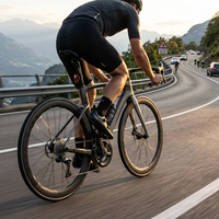 Premium 24-Gang Elektro-Schalt-Hardtail-Rennrad mit hydraulischer Scheibenbremse, Carbonfaser-Felgen und Carbon-Lenker der TX-Serie
