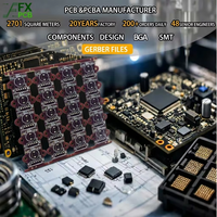 Module de commande PCBA à trois couches pour routeur WiFi, haut-parleur, dispositif de contrôle et carte de commande de moteur pour usine BGA SMT et maison intelligente