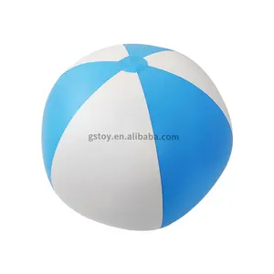 Aanpasbare Patronen Buiten Gooien Spel Pvc Bal Speelgoed Reclame Bal Opblaasbare Strandbal