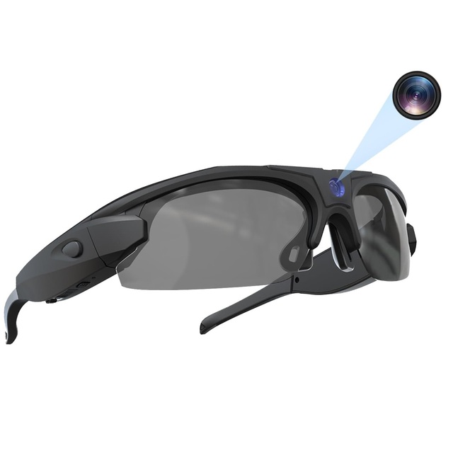 Camera Sunglasses WiFi Video Glasses HD 1080P for Cycling Camping Driving Traveling