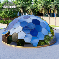RAXDOME Tente dôme en verre géodésique isolée personnalisée pour l'éco-glamping en Europe