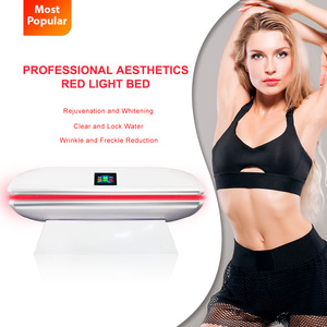 Suyzeko <span class=keywords><strong>OEM</strong></span> Day Spa <span class=keywords><strong>Capsule</strong></span> de luminothérapie LED à usage commercial 635nm 660nm 850nm Lit de thérapie par lumière rouge proche infrarouge pour athlètes - Product Image 6