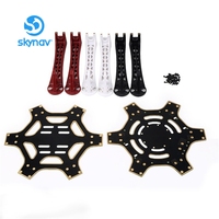 Kit de châssis d'hexacoptère VTOL F550 - Drone RC en plastique et métal, prêt pour la FPV, stabilisation six axes, compatible avec les moteurs