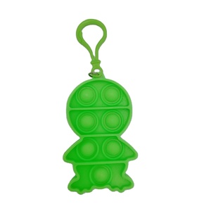 พวงกุญแจตุ๊กตาหิมะ,ของเล่นเพื่อการศึกษาสำหรับเด็กประกอบด้วยห่วงโซ่ซิลิโคน - Product Image 5