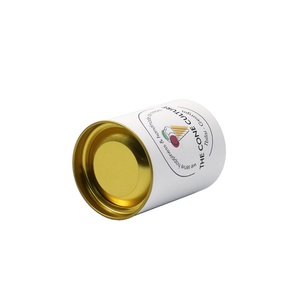 Emballage en tube de papier pour gobelets à crème glacée de qualité alimentaire avec couvercle, impression à l'encre de soja biodégradable, design personnalisé, logo - Product Image 4