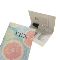 Impression de logo personnalisé pour marques en gros, échantillons de brochures, flacons de parfum en verre, emballages, impression de cartes, cartes en papier pour parfums