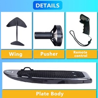 Vente directe d'usine planche de papier d'aluminium motorisée hydroptère électrique planche de surf Sport nautique Jet à grande vitesse planche de surf pour adulte