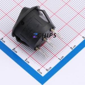 RT-S02-127-R1NBB Rocker Switch Through hole Component (THT),P=7mm Switch 20.2mm 21.1mm Concave Bend Without - Product Image 2