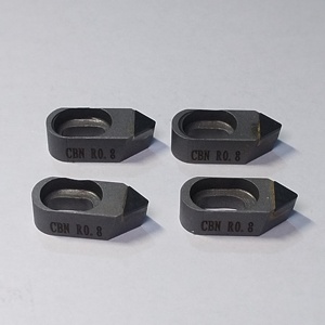 맞춤형 고정밀 CNC 터닝 도구 OEM 지원 CBN 24*10*8*75 ° 80 ° 90 ° 93 ° 둔한 인서트 - Product Image 5