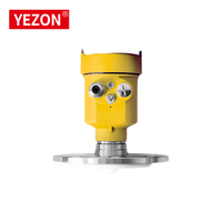 GWR Guided Wave RS485 4-20ma Transmisor de radar Instrumento de medición de nivel para medición de nivel de silo