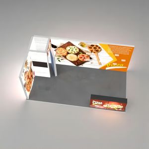 Tianlang SEG portable personnalisé publicité fond boîte à lumière stand exposition série mise en page - Product Image 5