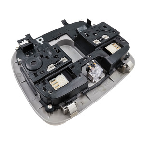 Dome <b>Light</b> Assembly 12V Silver Beige For Kia Sonet K3 With <b>Push</b> Button Switch - Product Image 5