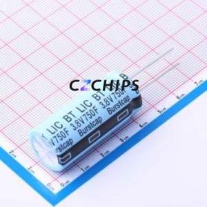 Condensador de Iones de Litio LIC1840L3R8C750, Componente de Orificio Pasante (THT), P=7.5mm 750F -20%~+80% 3.8V - Product Image 1