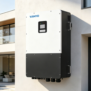 Convertisseur <span class=keywords><strong>solaire</strong></span> hybride triphasé 30 kVA 30 kW 60 kW IP66 4MPPT haute tension avec surveillance à distance WiFi et contrôle par application 50 Hz/60 Hz - Product Image 3