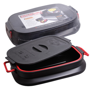 Collapsible Car <b>Storage</b> Bucket 30-40L Waterproof Folding Trash Can For Outdoor Fishing And <b>Camping</b> - Product Image 1