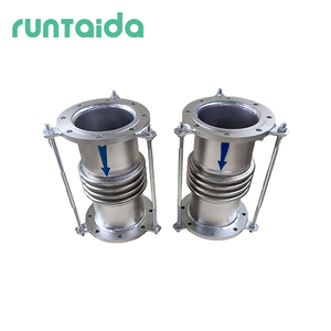 Runtaida <span class=keywords><strong>BEJ</strong></span> Joint de dilatation à bride en acier inoxydable 304 forgé avec soufflet en PTFE résistant aux hautes températures et tête ronde - Product Image 2