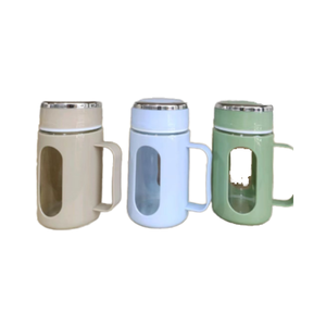 Tasse à thé en verre avec poignée tasses <span class=keywords><strong>de</strong></span> haute qualité résistantes à la chaleur tasse à thé <span class=keywords><strong>de</strong></span> haute qualité et pratique <span class=keywords><strong>bouteille</strong></span> en verre - Product Image 6