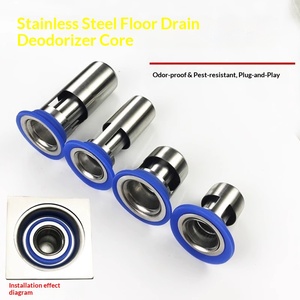 OEM Factory Odor-Proof Core Anti-Odor Floor Drain Bathroom 304 Sewer Small-Caliber Silicone Anti-Backflow Pipe Water - Product Image 2