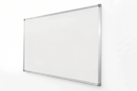 Tableau blanc magnétique en plastique Gaoleshi à fixer au mur |   Tableau effaçable à sec pour bureau, fixation invisible par vis, 30x40cm, en alliage d'aluminium
