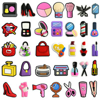 Accesorios Decorativos para Zapatos: Hebillas de Maquillaje, Cosméticos, Lápiz Labial y Perfume, Populares y Más Vendidos