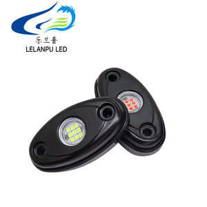 <span class=keywords><strong>Prix</strong></span> <span class=keywords><strong>de</strong></span> gros Led rock light 9smd Étanche rouge/blanc/bleu/vert/jaune Roue Fender Light Led Rock Lights Pour Jeep Suv bateaux - Product Image 2