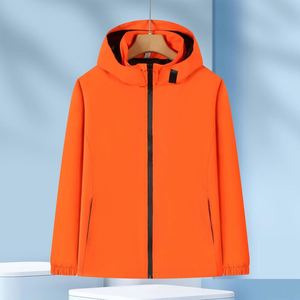 Fabricant de vestes d'extérieur OEM en gros, veste personnalisée respirante, coupe-vent, imperméable, en spandex/polyester, imprimée à l'écran - Product Image 4