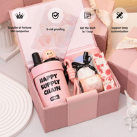 Coffret Cadeau Luxe Femme Très Vendu : Lotion Premium, Bougie Parfumée, Bombe de Bain, Carte de Vœux – Cadeau d'Anniversaire et de Fêtes Personnalisable