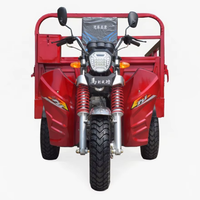 Motocyclette à moteur essence avec side-car, tricycle motorisé à trois roues ouvert pour le transport de marchandises, à vendre dans le monde entier