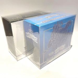 Boîtier de protection en plastique anti-UV pour cartes, avec couvercle à bouton, de haute qualité, pour cartes Elite Trainer Box et Booster Box, compatible UPC - Product Image 2