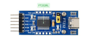 Placa UART USB Waveshare FT232 Tipo C -SKU-20646, Placa UART USB FT232 (Tipo C), USB a UART (TTL) Comunicación - Product Image 4