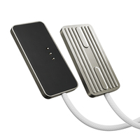 Kabel Pengisi Daya Magnetik USB C Male ke 3 Pin dengan Cangkang Paduan yang Mendukung Daya 45W/35W/18W untuk Pad/Tablet