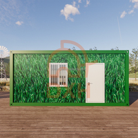 Casa Contenedor Modular Versátil, Estructura Prefabricada Desmontable, Unidad de Vivienda de Entrega Rápida para Proyectos de Construcción